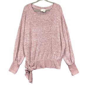 Anthropologie Saturday/Sunday Sweater Womens Size Large Payton Brushed Fleece